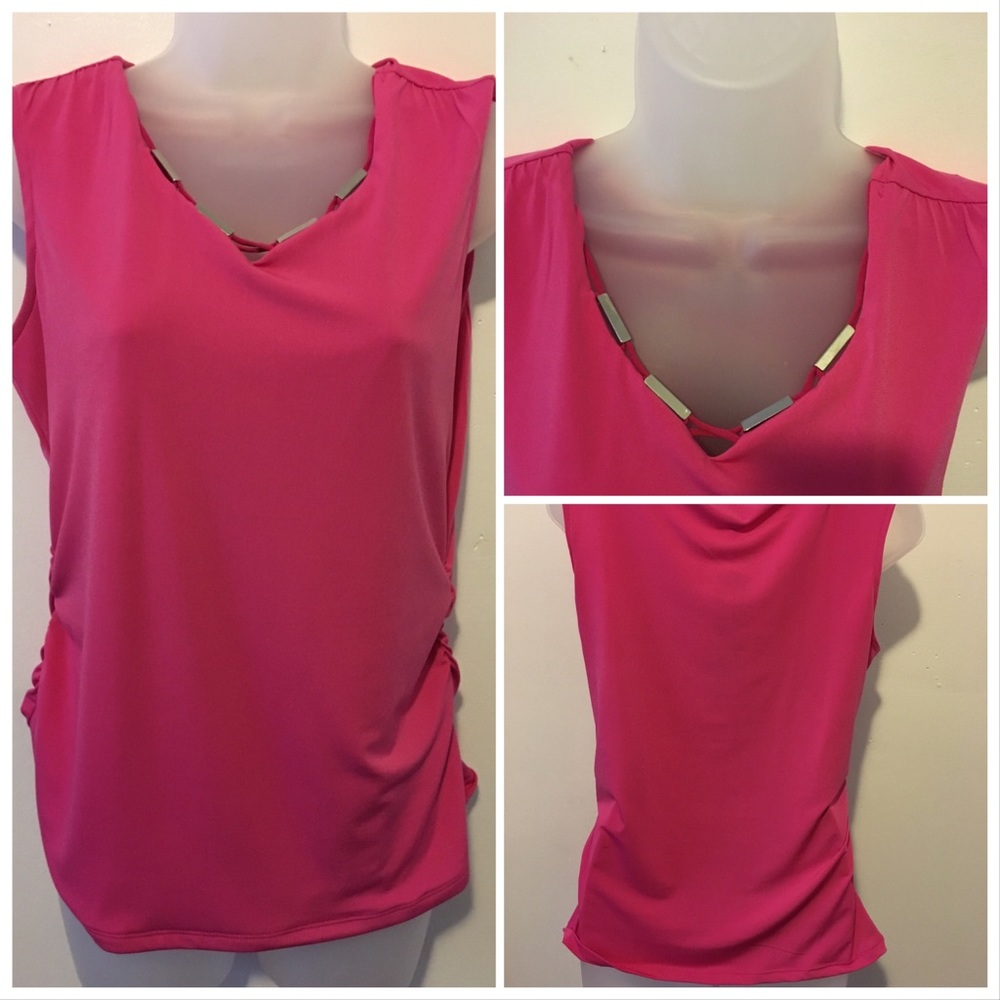 Deisy Fuentes  blouse, top,very nice , pink color